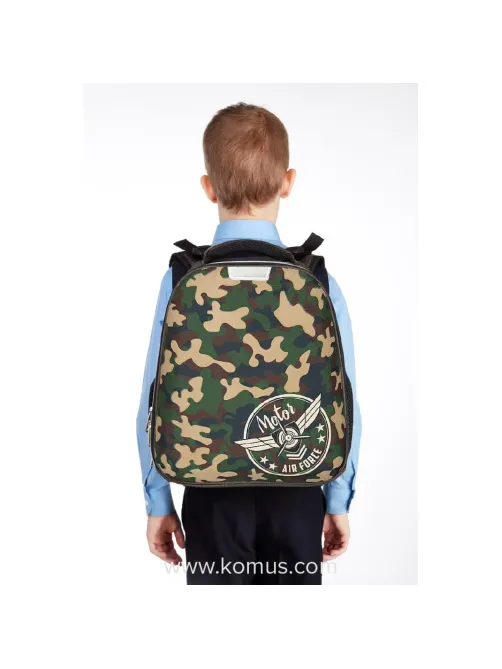 Ранец Basic Military, 2 отд., эргоном. спинка