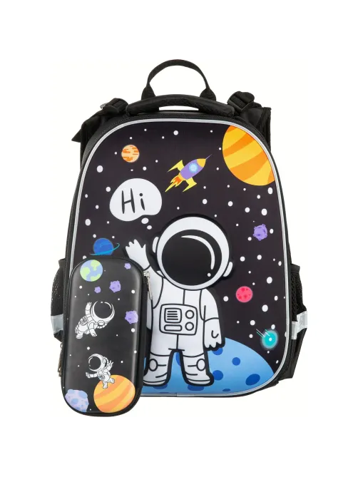 Ранец   3D Space, 2 отд., эргоном. спинка