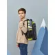Ранец Комус Класс Stright Casual Погнали, серый,2 отд, эргоном. Спинка