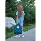 Ранец Комус Класс Basic Собачка, клетка синий , 2 отд, эргоном спинка