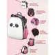 Ранец Basic Panda, 2 отд., эргоном. спинка, экокожа