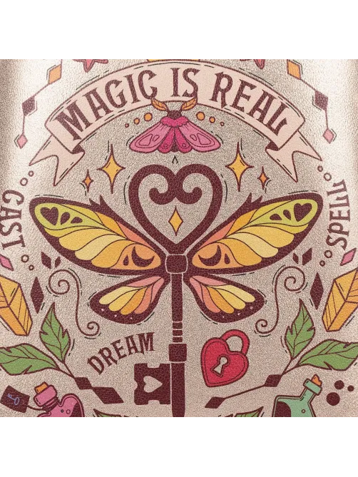 Ранец Комус Класс Basic Magic is real , золотой, 2 отд, эргоном спинка