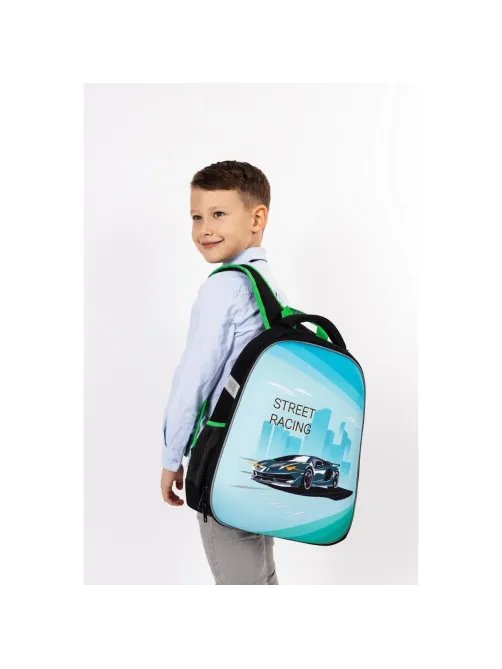 Ранец Easy Real racing, 2 отд