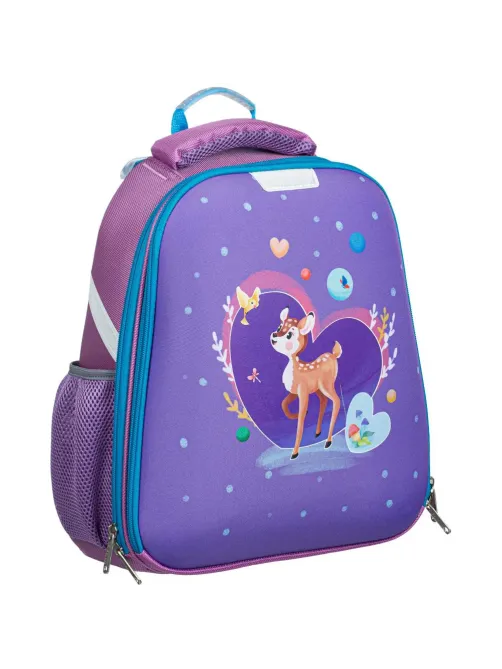 Ранец №1School Basic   Олененок, 2 отд., эргоном. спинка