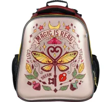 Ранец Комус Класс Basic Magic is real , золотой, 2 отд, эргоном спинка