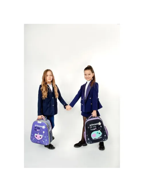 Ранец №1School Light 700г Princess, 2 отд