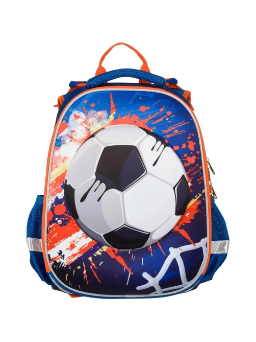 Ранец 3D football, 2 отд., эргоном. Спинка