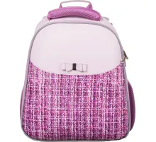 Ранец Комус Класс Basic Fashion твид розовый, 2 отд., эргоном. спинка