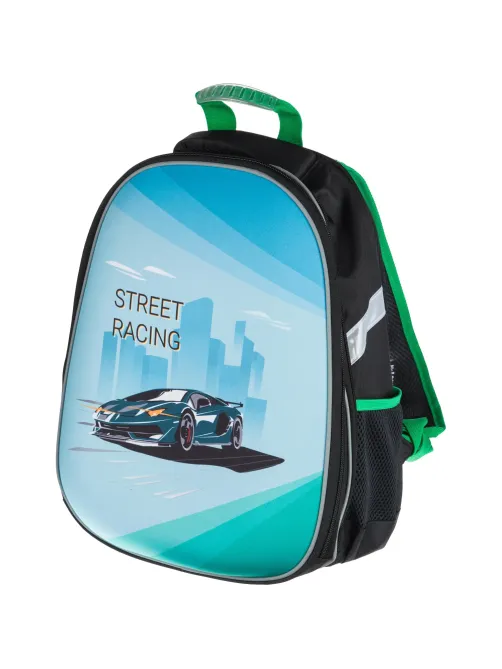 Ранец Easy Real racing, 2 отд