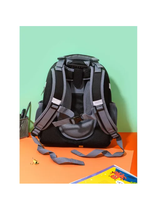 Ранец Комус Класс Basic Киберпанк Носорог, 2 отд, эргоном. Спинка