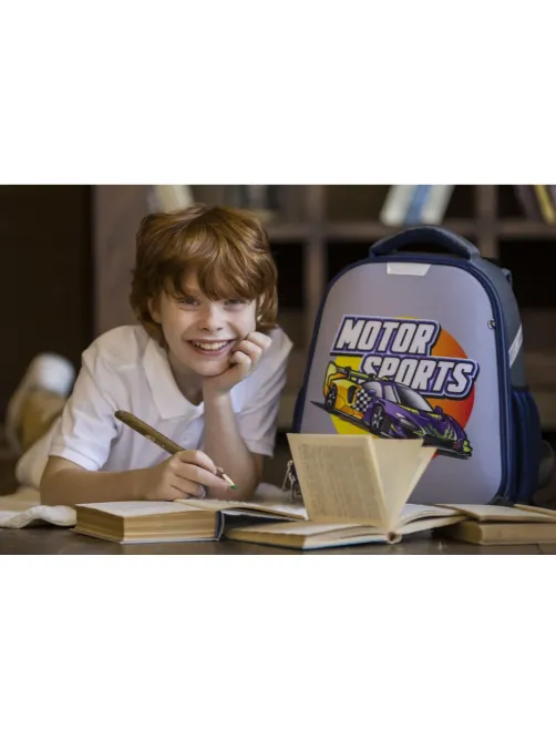 Ранец Комус Класс  Basic Motor Sports , 2 отд