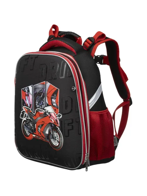Ранец Комус Класс Basic  Urban Moto , 2 отд, эргоном спинка