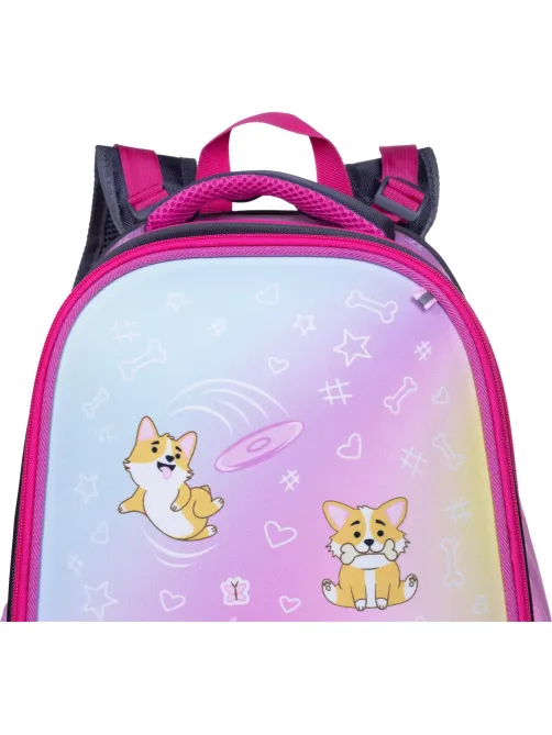 Ранец Комус Класс Basic Corgi time, 2 отд., эргоном. спинка