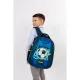 Ранец Easy Football синий, 2 отд