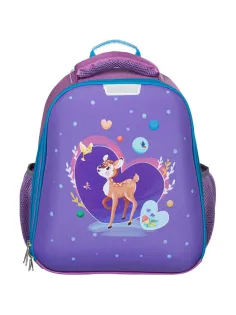 Ранец №1School Basic   Олененок, 2 отд., эргоном. спинка