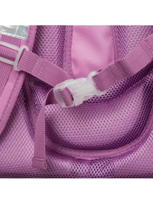 Ранец Комус Класс Basic Fashion твид розовый, 2 отд., эргоном. спинка