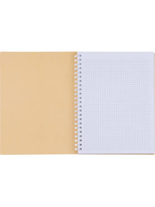 Тетрадь общая, BS, А5, 80л., клетка, спираль. April, цветы N4188