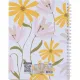 Тетрадь общая, BS, А5, 80л., клетка, спираль. April, цветы N4188
