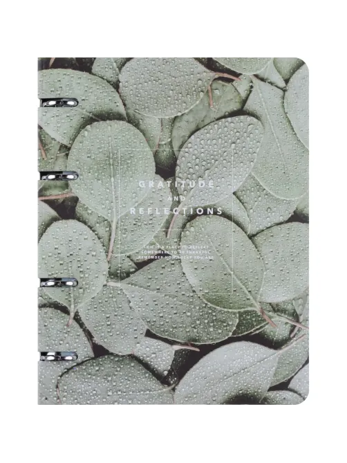 Тетрадь общая, BS, А5, 120л., клетка, кольца. Botanica, эвкалипт N4234