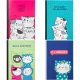 Тетрадь общая So Many Cats 60л, B5, блок бел, клетка,в ассортимент