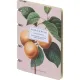 Тетрадь общая, BS, А5, 120л., клетка, кольца, Flora, персики N4236
