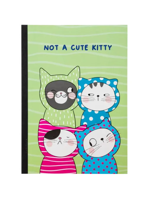 Тетрадь общая So Many Cats 60л, B5, блок бел, клетка,в ассортимент