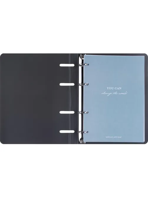 Тетрадь общая, BS, А5, 120л., клетка, кольца. Botanica, эвкалипт N4234