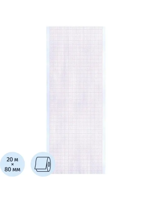 Лента тепл.регист.для ЭКГ 80х20х12(н.)HEART SCREEN/ЮКАРД К8020АК16, 3шт/уп