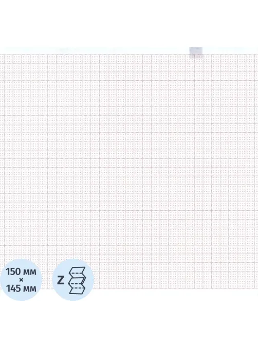 Лента тепл.регист. для ЭКГ FUKUDA Cardisuny ALPHA-600 145х150х400, К145Z150