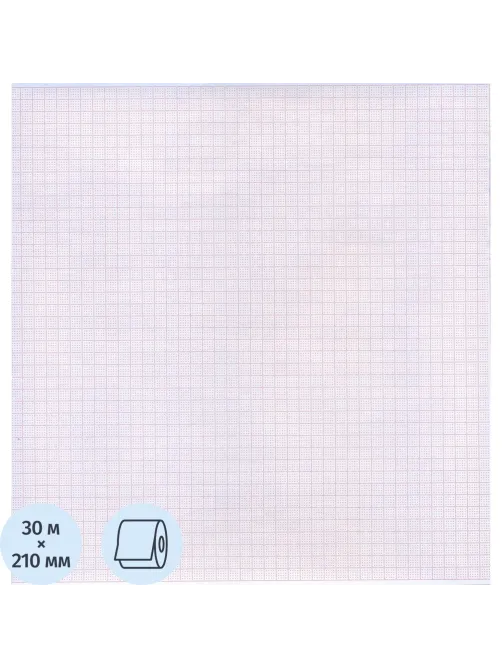 Лента регист. тепл.для ЭКГ 210х30х12 (н.) BIOSET 8000 К210АК12 2рул/уп