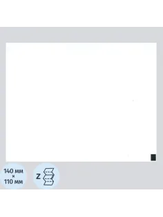 Лента тепл.регист. для ЭКГ NIHON KOHDEN 110х140х142, ЛДМ, 114шт./уп