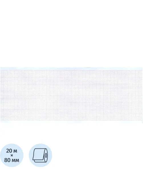 Лента тепл.регист. для ЭКГ 80х20х16 (н.) HEART SCREEN/ЮКАРД К8020АК16 125 р