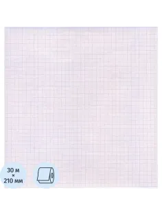 Лента регист. тепл. для ЭКГ 210х30х12 (в.) BIOSET 8000 (К210АК12), 2рул/уп