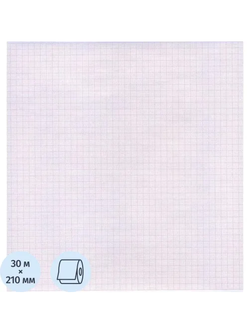 Лента регист. тепл. для ЭКГ 210х30х12 (в.) BIOSET 8000 (К210АК12), 2рул/уп