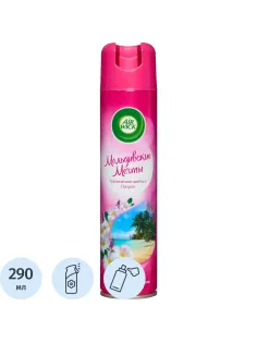 Освежитель воздуха Air Wick Мальдив мечты: Тропич цветы и Пачули 290 мл