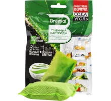 Дезодоратор Поглотитель запаха Breesal для холодильника 80г сменный блок
