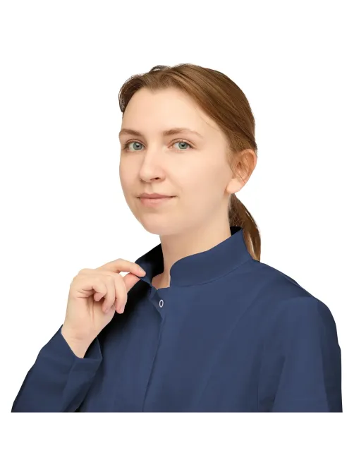 Халат жен у17 ХАССП син 112-116/158-164