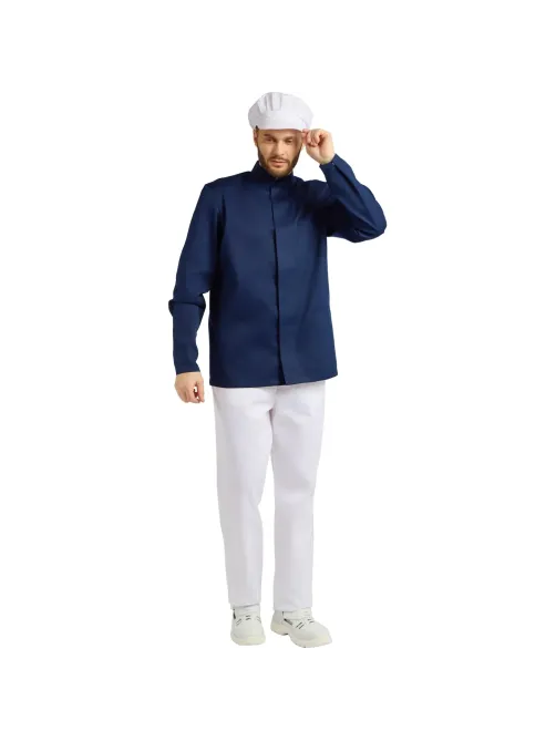 Куртка муж у17 ХАССП син 88-92/170-176