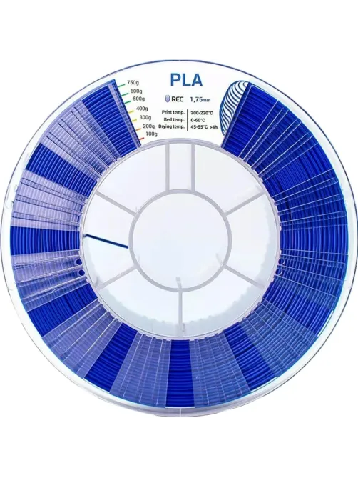 Пластик PLA REC 1.75мм синий