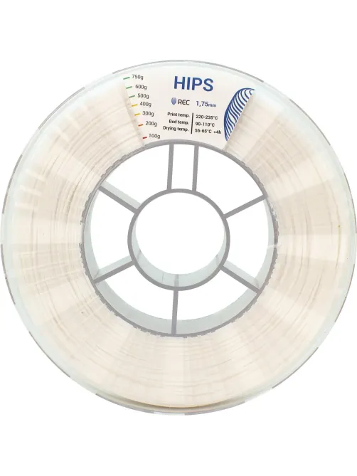Пластик HIPS REC 1.75мм натуральный