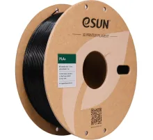 Пластик PLA+ ESUN 1.75 мм 1кг, черная (PLA+175B1)