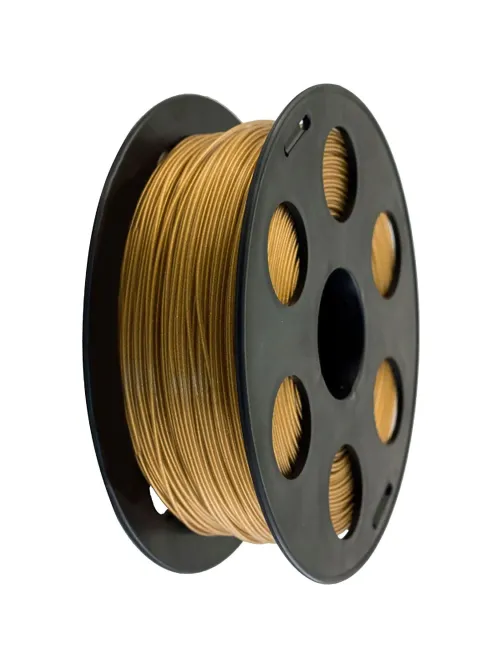 Пластик PLA BestFilament, 1.75 мм, золотистый металлик,1 кг