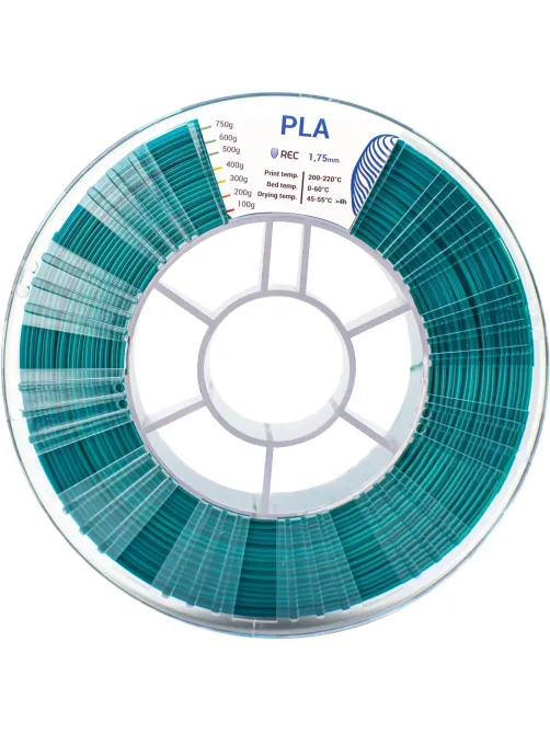 Пластик PLA REC 1.75мм зеленый