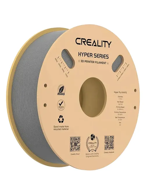Пластик Hyper PLA- Creality 1.75 мм 1кг, серая (3301010340)