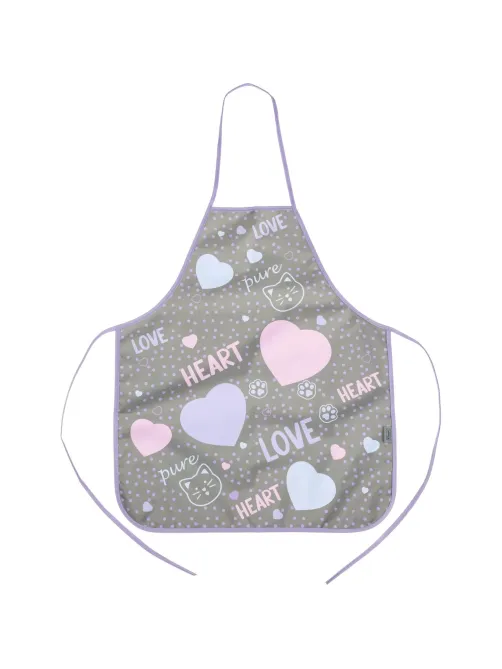 Фартук для труда Комус Класс Heart,  нарукавники,535x445 мм,ФН 41-20