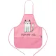 Фартук для труда Комус КлассFriendly cats карман,нарукв,490x390мм,ФН61-20-2