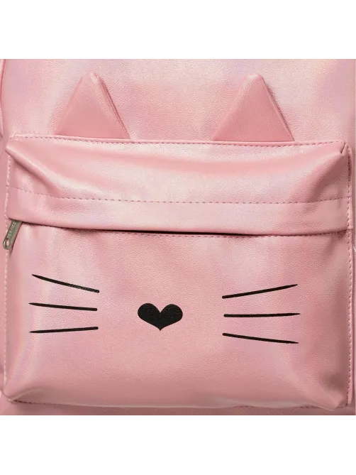 Рюкзак Kitty экокожа розовый