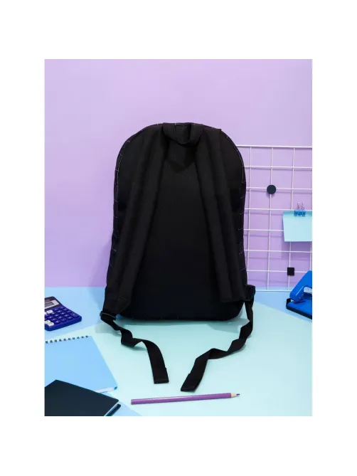 Рюкзак школьный Комус Класс  Light Клетка, черный,, 1 отд