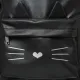 Рюкзак Kitty black экокожа черный