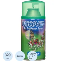 Баллон сменный для автоосвежителя DISCOVER Woodsy(Лесной) 320 мл. спрей